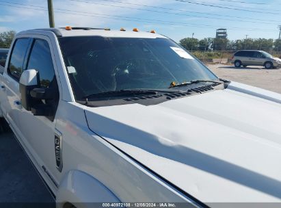 Lot #3037524507 2017 FORD F-450 LARIAT