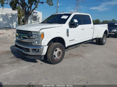 Lot #3037524507 2017 FORD F-450 LARIAT