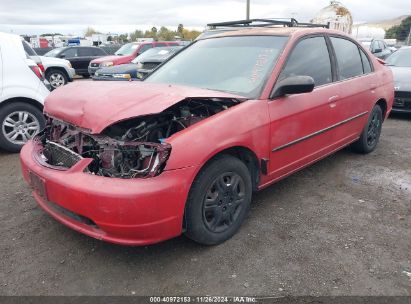 Lot #3035093279 2002 HONDA CIVIC LX