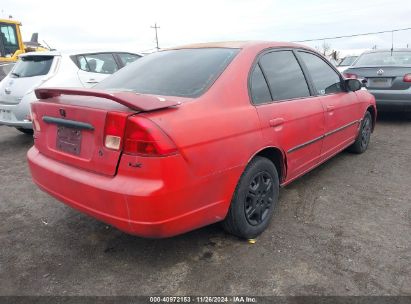 Lot #3035093279 2002 HONDA CIVIC LX