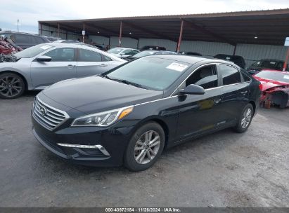 Lot #3035093278 2017 HYUNDAI SONATA SE