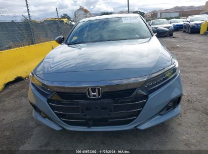 Lot #3035093274 2022 HONDA ACCORD SPORT 2.0T