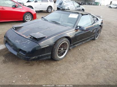 Lot #3037532104 1988 PONTIAC FIERO GT