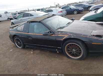 Lot #3037532104 1988 PONTIAC FIERO GT