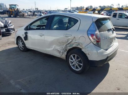 Lot #3035093245 2017 TOYOTA PRIUS C ONE