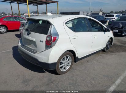 Lot #3035093245 2017 TOYOTA PRIUS C ONE