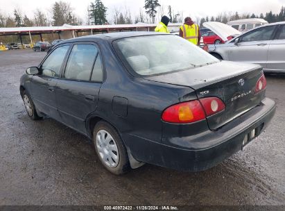 Lot #3035093237 2001 TOYOTA COROLLA CE