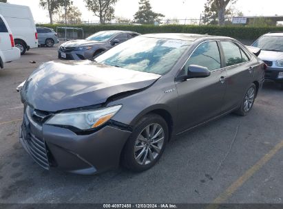 Lot #3056062760 2017 TOYOTA CAMRY HYBRID XLE