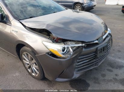 Lot #3056062760 2017 TOYOTA CAMRY HYBRID XLE