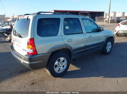 Lot #3056063502 2004 MAZDA TRIBUTE LX V6