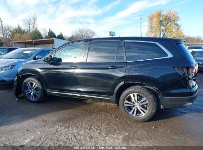 Lot #3054887960 2018 HONDA PILOT EX-L