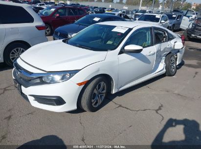 Lot #3035093206 2016 HONDA CIVIC LX