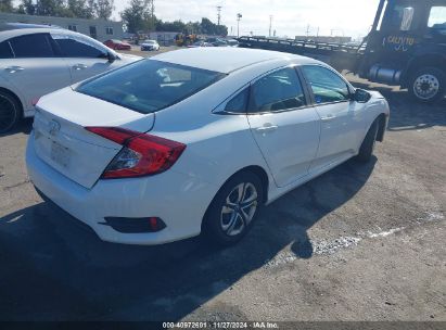 Lot #3035093206 2016 HONDA CIVIC LX