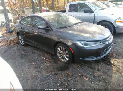 Lot #3034052056 2015 CHRYSLER 200 S