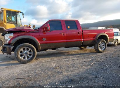 Lot #3056068186 2016 FORD F-350 LARIAT