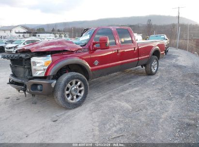 Lot #3056068186 2016 FORD F-350 LARIAT