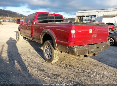 Lot #3056068186 2016 FORD F-350 LARIAT