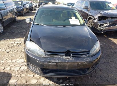 Lot #3056068177 2014 VOLKSWAGEN JETTA SPORTWAGEN 2.0L TDI