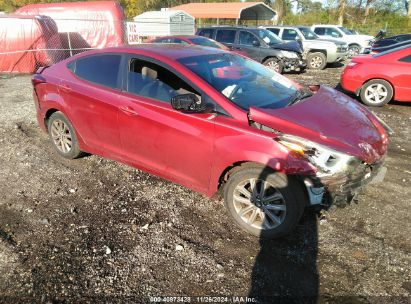 Lot #3048458777 2014 HYUNDAI ELANTRA SE