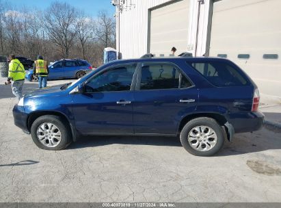 Lot #3034052025 2003 ACURA MDX