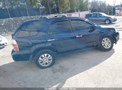 Lot #3034052025 2003 ACURA MDX