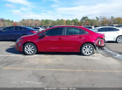 Lot #3034052017 2022 TOYOTA COROLLA LE