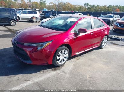 Lot #3034052017 2022 TOYOTA COROLLA LE