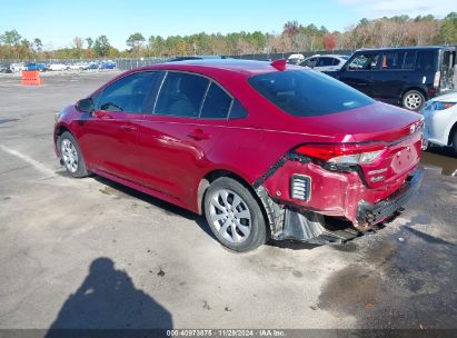 Lot #3034052017 2022 TOYOTA COROLLA LE