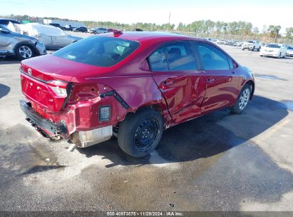 Lot #3034052017 2022 TOYOTA COROLLA LE