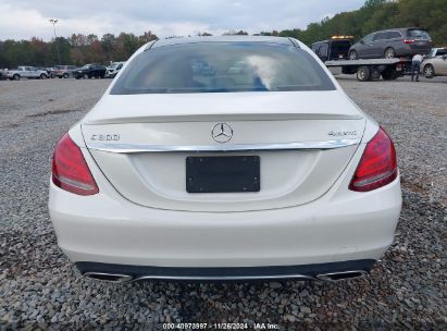 Lot #3037524776 2016 MERCEDES-BENZ C 300 4MATIC/LUXURY 4MATIC/SPORT 4MATIC