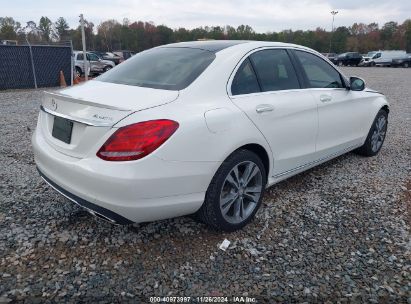 Lot #3037524776 2016 MERCEDES-BENZ C 300 4MATIC/LUXURY 4MATIC/SPORT 4MATIC