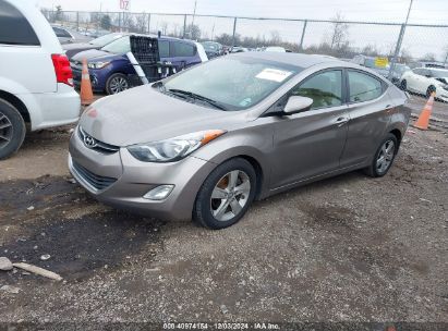 Lot #3034052005 2012 HYUNDAI ELANTRA GLS