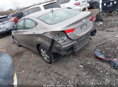 Lot #3034052005 2012 HYUNDAI ELANTRA GLS