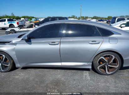 Lot #3034052006 2020 HONDA ACCORD SPORT 2.0T