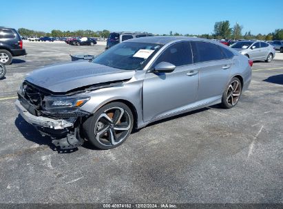 Lot #3034052006 2020 HONDA ACCORD SPORT 2.0T