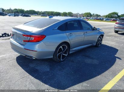 Lot #3034052006 2020 HONDA ACCORD SPORT 2.0T