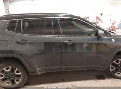 Lot #3053061538 2018 JEEP COMPASS TRAILHAWK 4X4