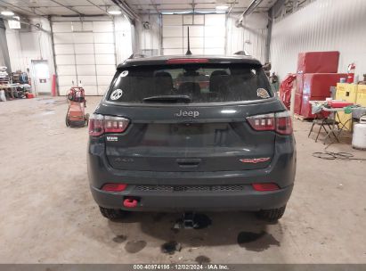 Lot #3053061538 2018 JEEP COMPASS TRAILHAWK 4X4