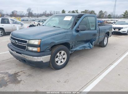 Lot #3057480495 2007 CHEVROLET SILVERADO 1500 CLASSIC WORK TRUCK