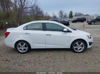 Lot #3052073733 2015 CHEVROLET SONIC LTZ AUTO