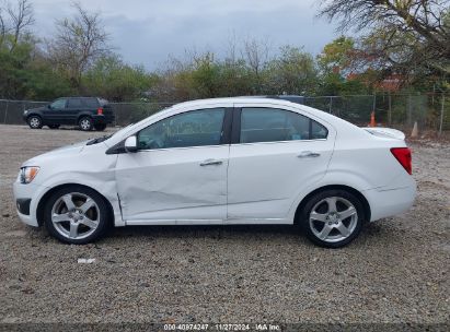 Lot #3052073733 2015 CHEVROLET SONIC LTZ AUTO