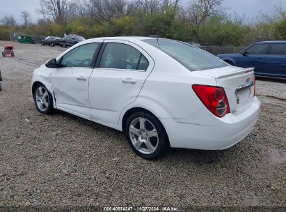 Lot #3052073733 2015 CHEVROLET SONIC LTZ AUTO