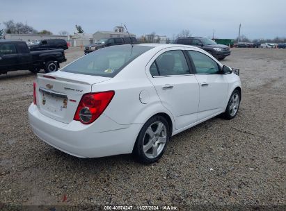 Lot #3052073733 2015 CHEVROLET SONIC LTZ AUTO