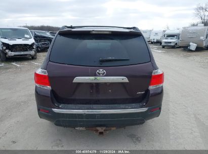 Lot #3035081664 2013 TOYOTA HIGHLANDER SE V6