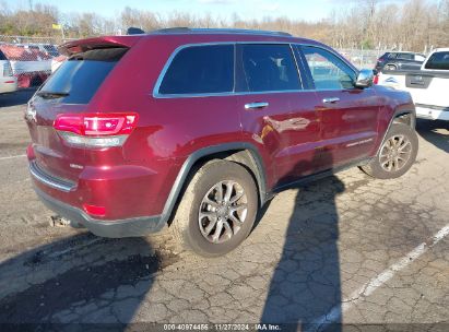 Lot #3054888055 2016 JEEP GRAND CHEROKEE LIMITED