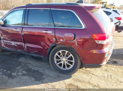 Lot #3054888055 2016 JEEP GRAND CHEROKEE LIMITED