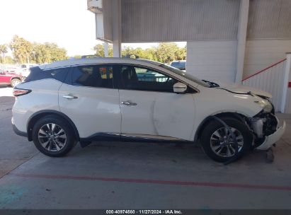 Lot #3034052286 2016 NISSAN MURANO SL