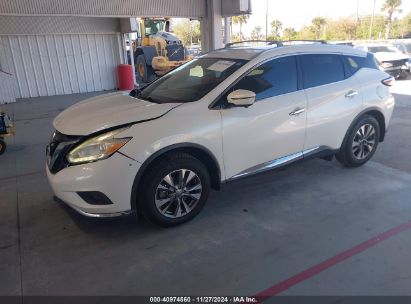 Lot #3034052286 2016 NISSAN MURANO SL