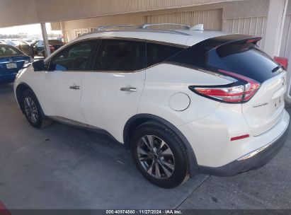 Lot #3034052286 2016 NISSAN MURANO SL