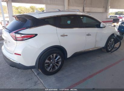 Lot #3034052286 2016 NISSAN MURANO SL